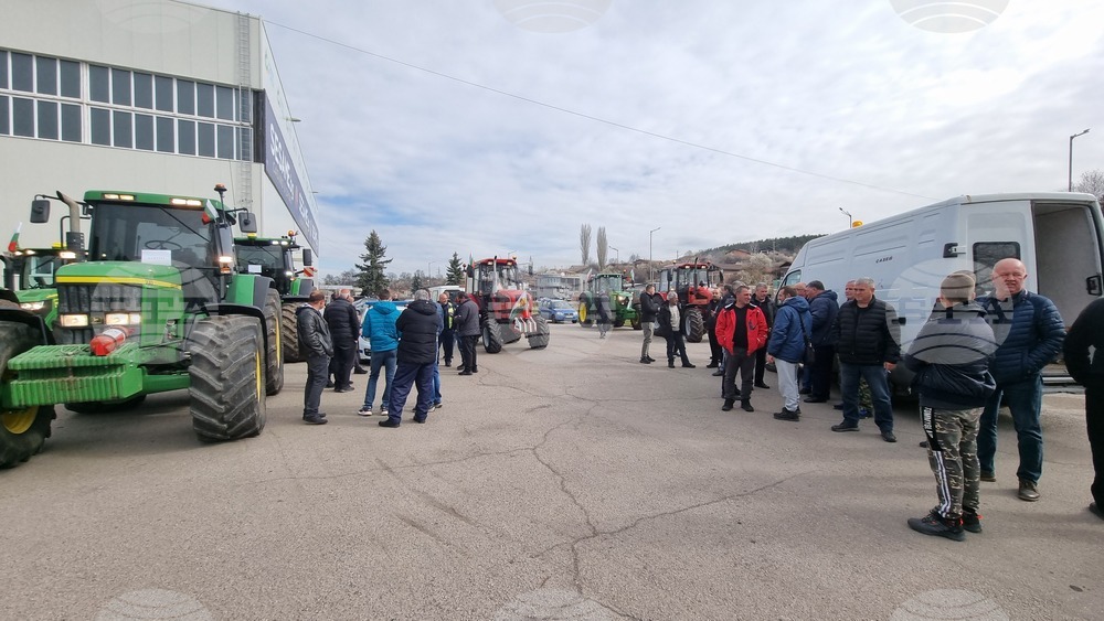 Перник - протест - земеделци