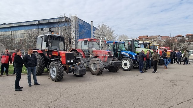 Перник - протест - земеделци