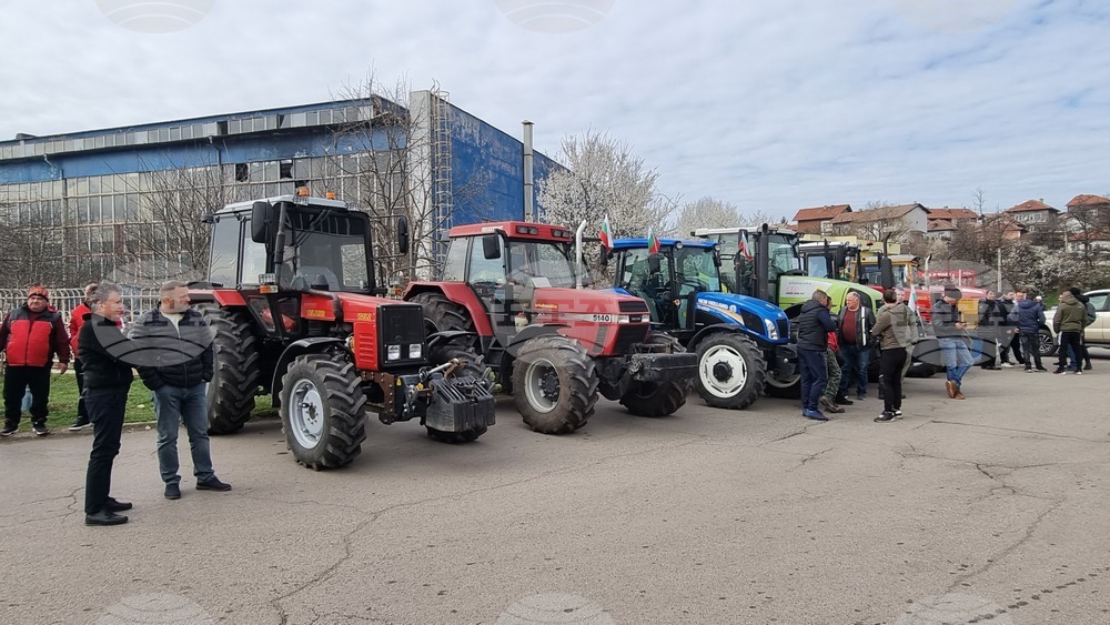 Перник - протест - земеделци