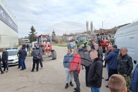 Перник - протест - земеделци