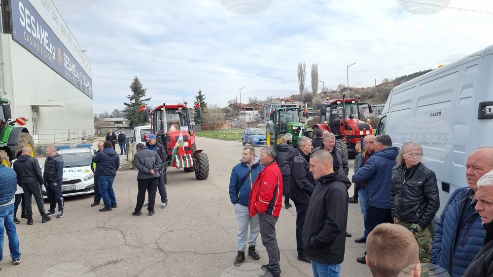 Перник - протест - земеделци