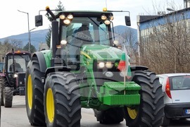 Перник - протест - земеделци