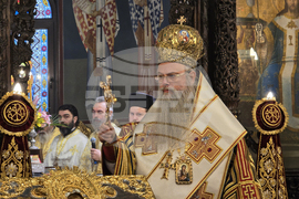 Пловдив - освещаване на чудотворната икона на Света Богородица Победоносна - лития около храм „Св.вмчца Марина“