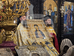 Пловдив - освещаване на чудотворната икона на Света Богородица Победоносна - лития около храм „Св.вмчца Марина“