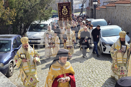 Пловдив - освещаване на чудотворната икона на Света Богородица Победоносна - лития около храм „Св.вмчца Марина“