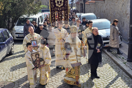 Пловдив - освещаване на чудотворната икона на Света Богородица Победоносна - лития около храм „Св.вмчца Марина“