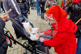 Велико Търново - посрещане на Баба Марта