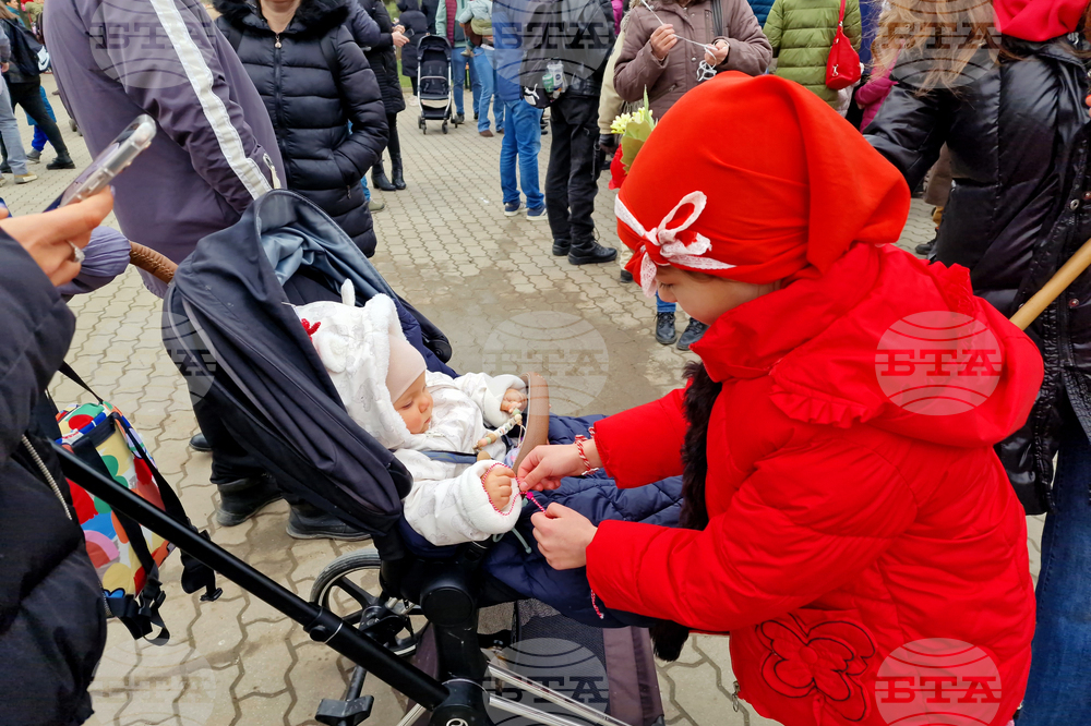 Велико Търново - посрещане на Баба Марта