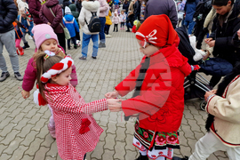 Велико Търново - посрещане на Баба Марта