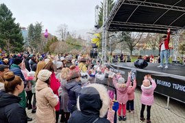 Велико Търново - посрещане на Баба Марта