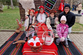 Велико Търново - посрещане на Баба Марта