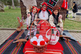 Велико Търново - посрещане на Баба Марта