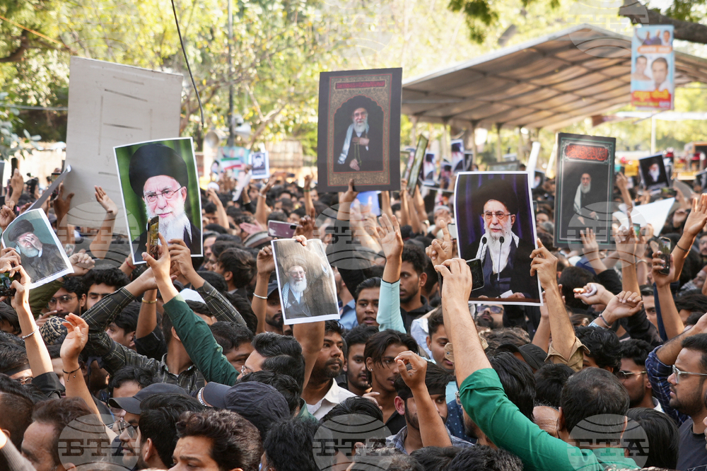 India US Israel Iran Protest