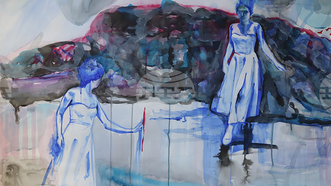 Юлиана Хичева изследва мимезиса като ментална игра в изложбата „Материално въображение“ 