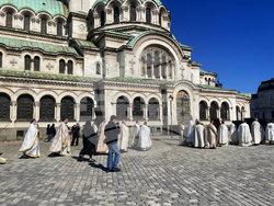 Патриарх Даниил - катедрала „Св. Александър Невски“ - богослужение