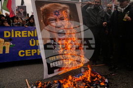 Turkey Iran US Israel Protests