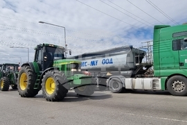 Перник - протест - земеделци