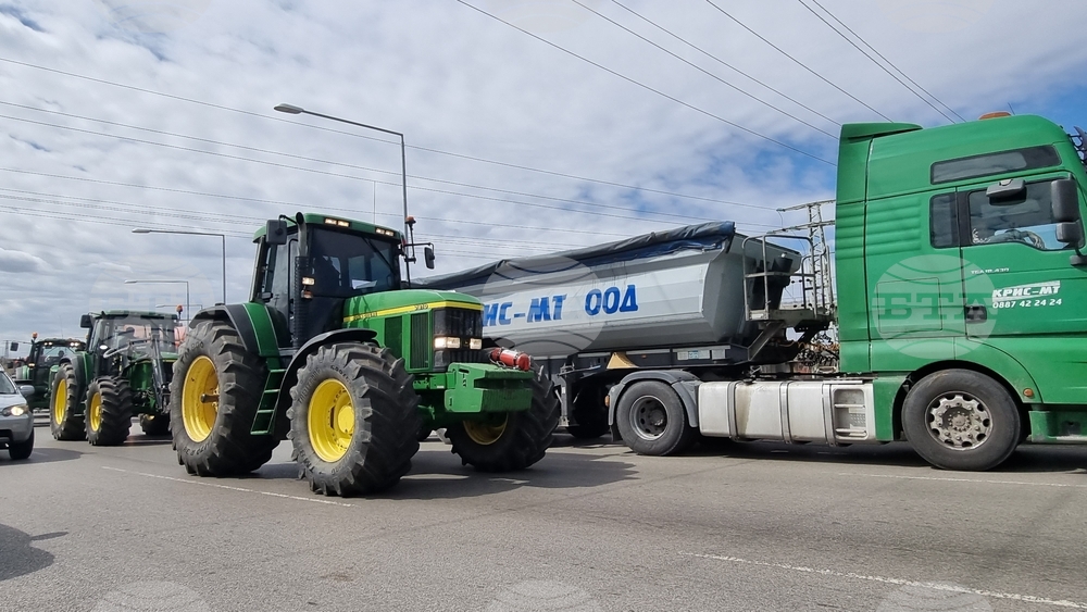 Перник - протест - земеделци