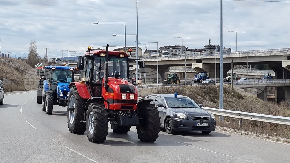 Перник - протест - земеделци