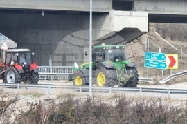 Перник - протест - земеделци