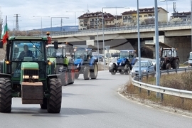 Перник - протест - земеделци