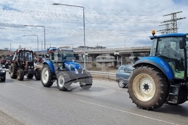 Перник - протест - земеделци