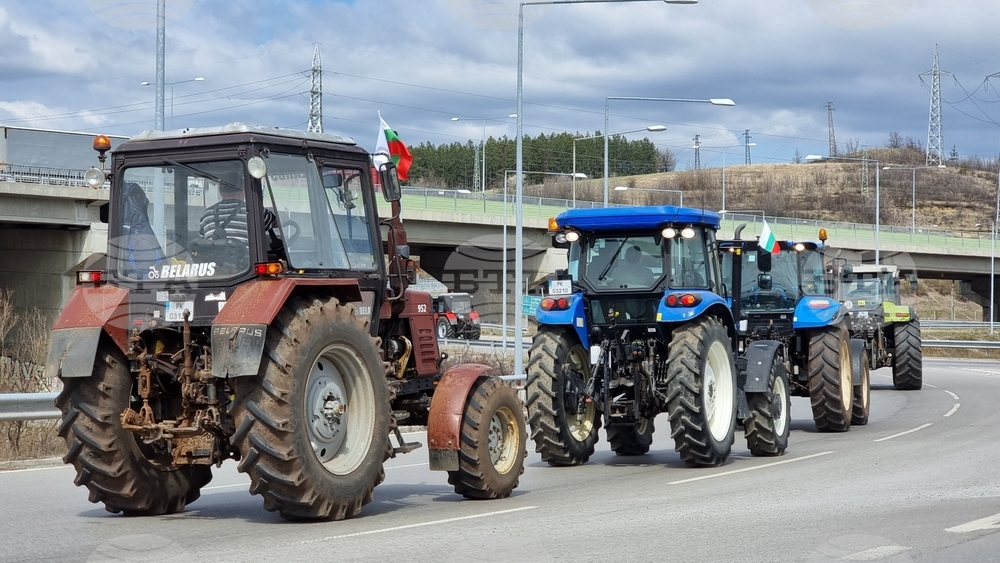 Перник - протест - земеделци