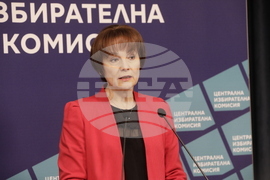 ЦИК - брифинг - Росица Матева