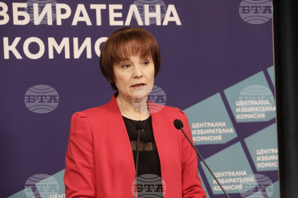 ЦИК - брифинг - Росица Матева