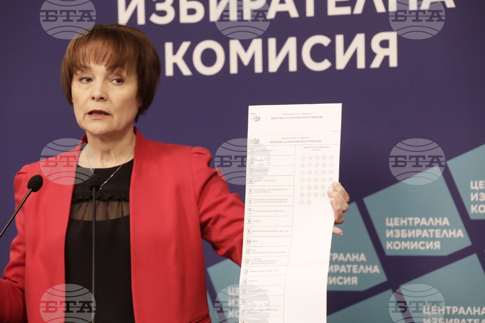 ЦИК - брифинг - Росица Матева