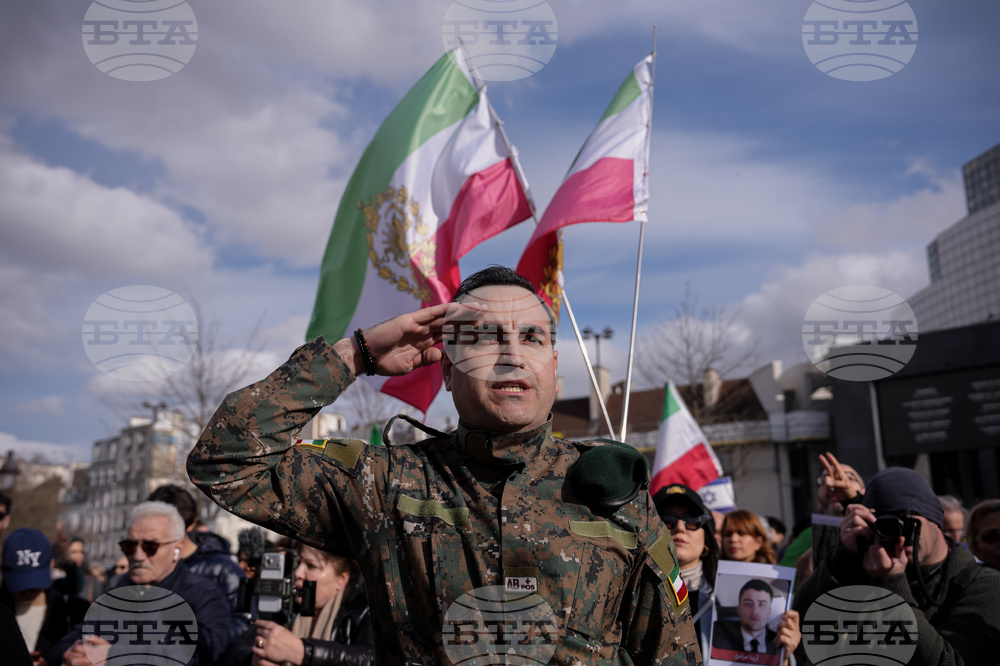 France Iran US Israel Protests