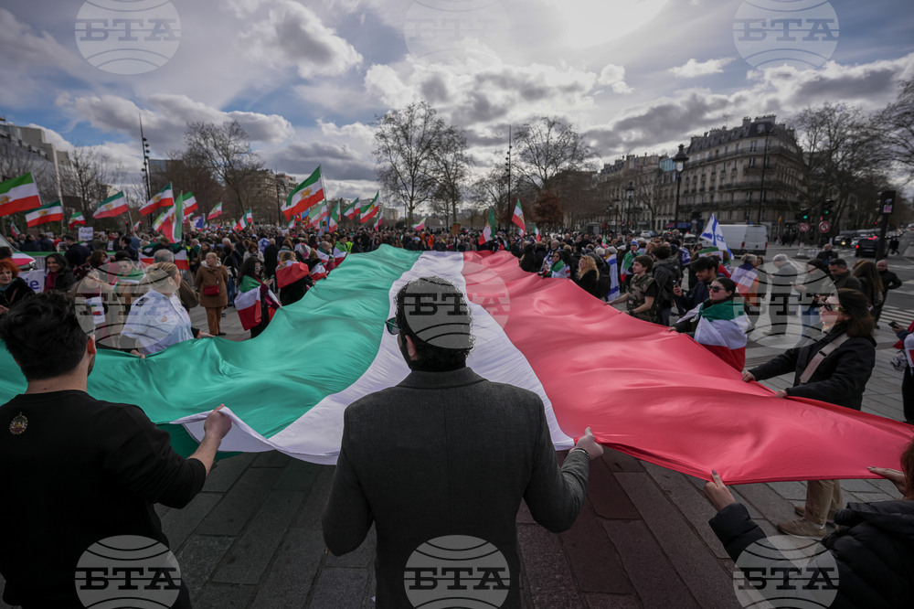 France Iran US Israel Protests