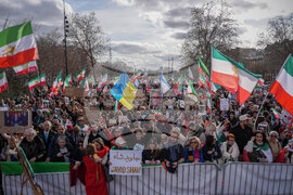 France Iran US Israel Protests