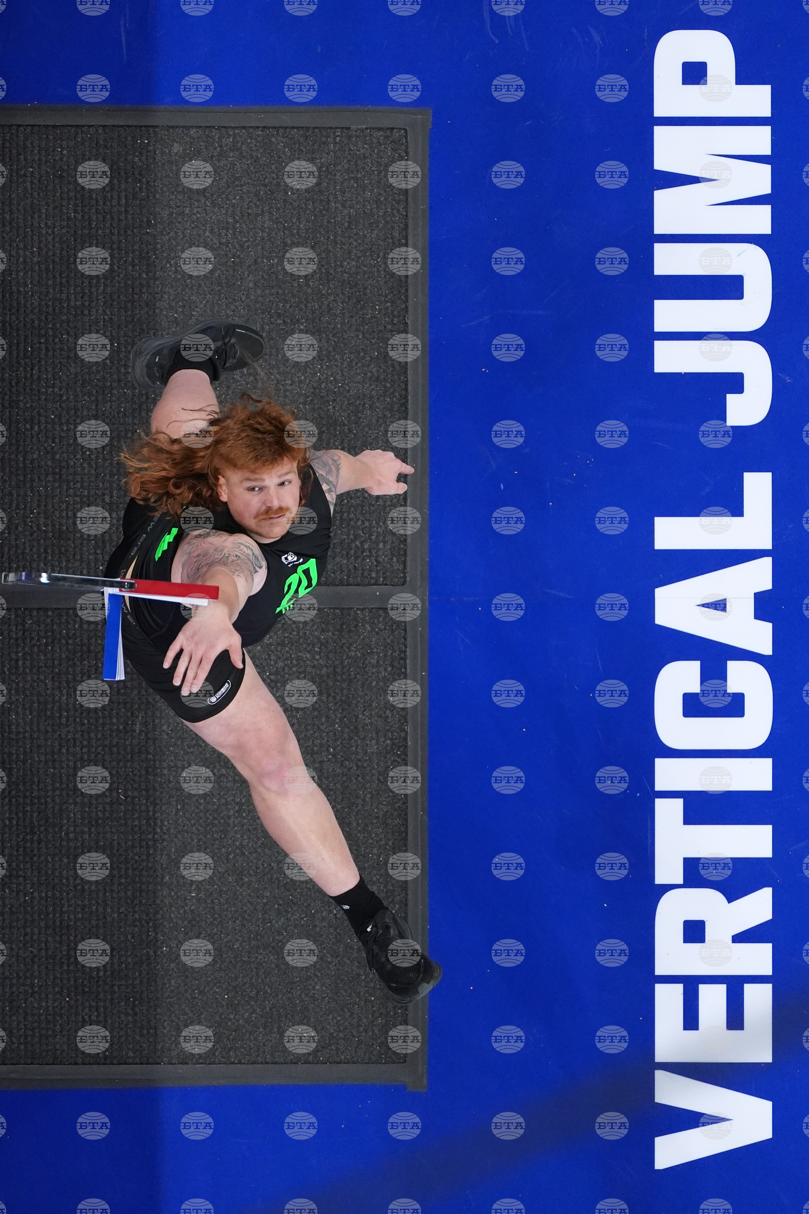 APTOPIX NFL Combine Football