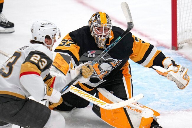 Golden Knights Penguins Hockey