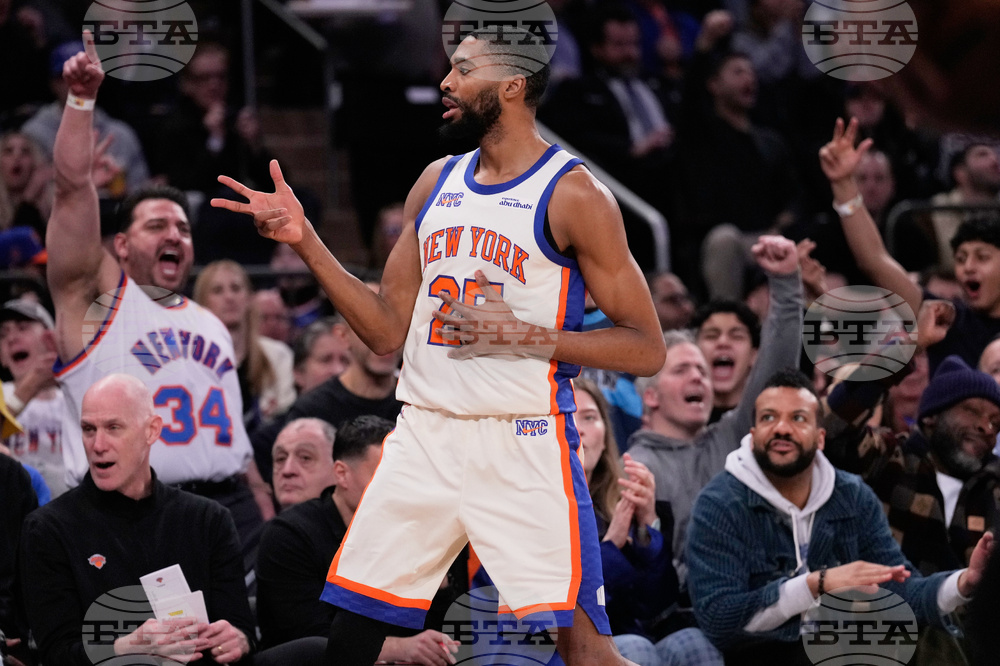 Spurs Knicks Basketball