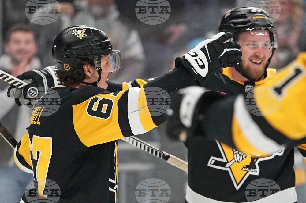 Golden Knights Penguins Hockey