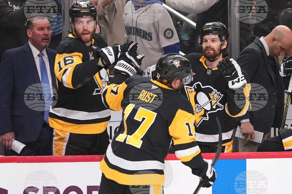 Golden Knights Penguins Hockey