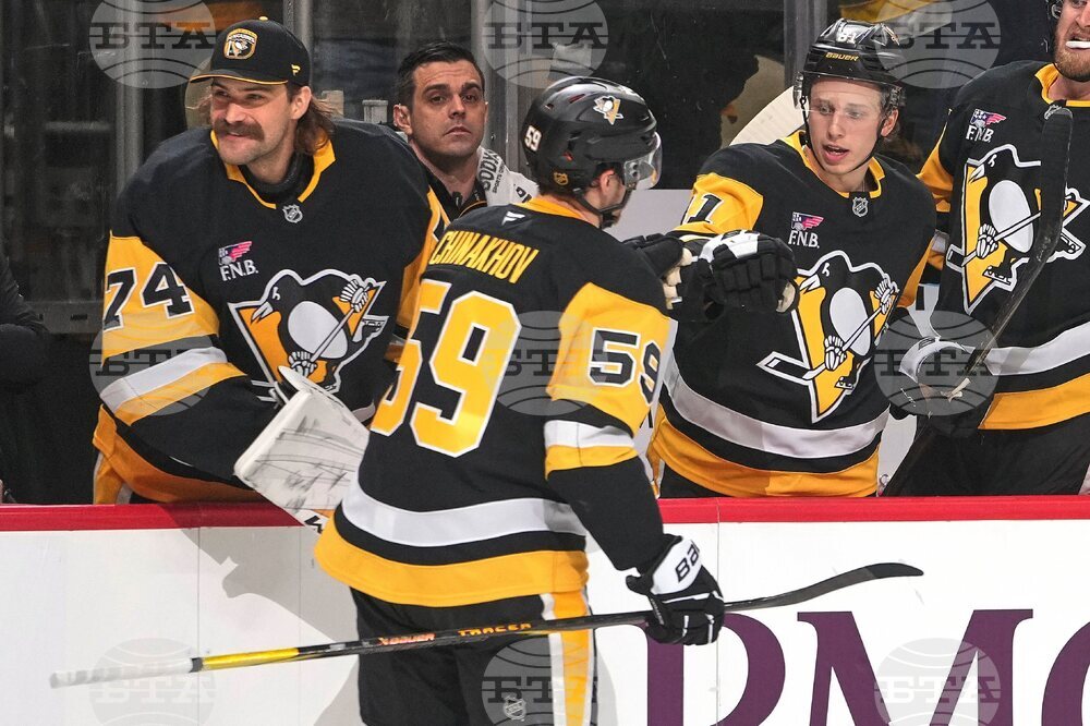 Golden Knights Penguins Hockey