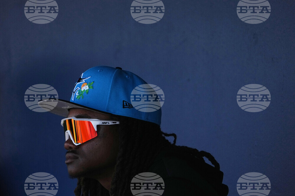 Marlins Nationals Spring Baseball