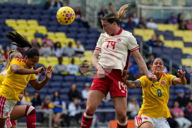 APTOPIX SheBelieves Cup Colombia Canada Soccer