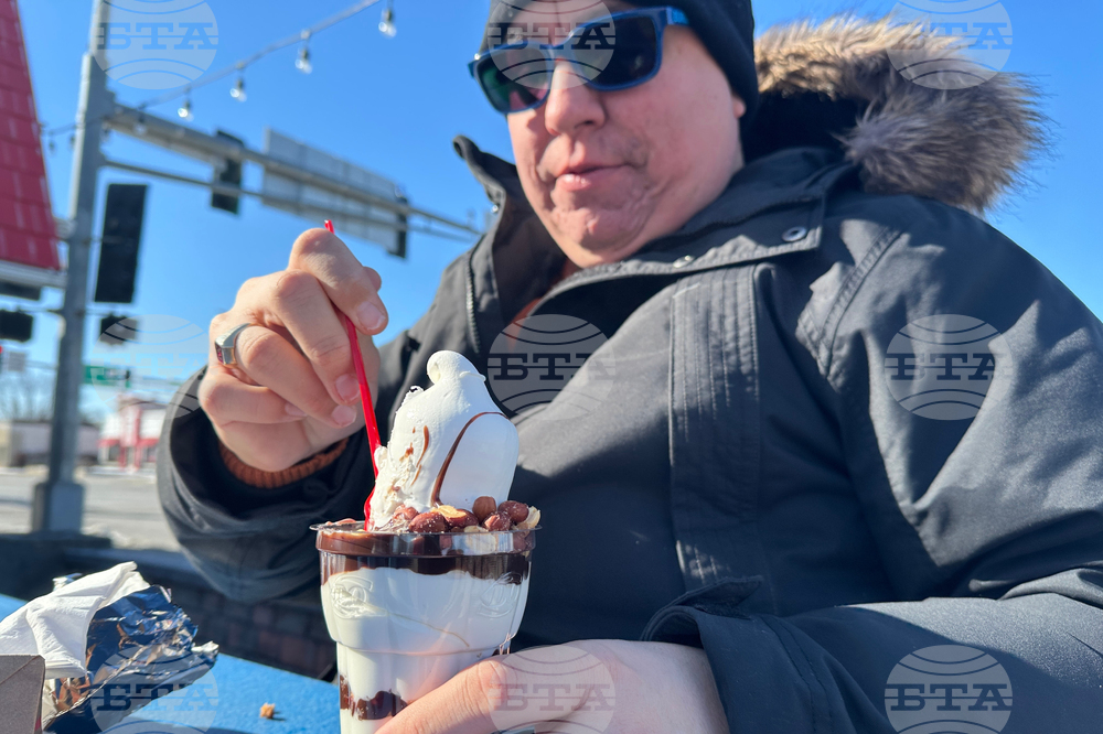 US Wintry Dairy Queen