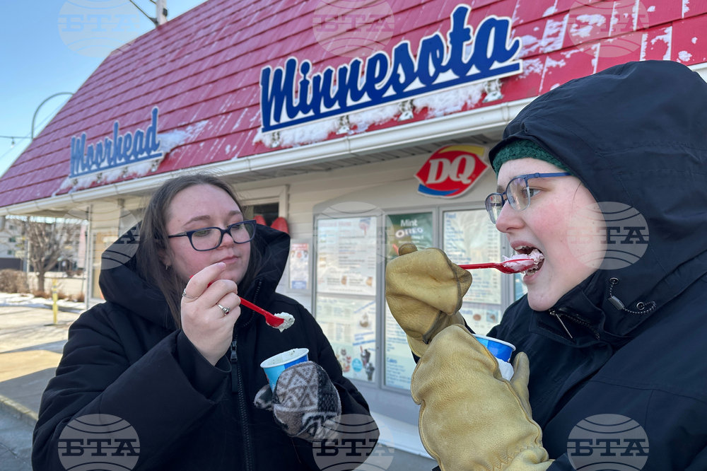 US Wintry Dairy Queen