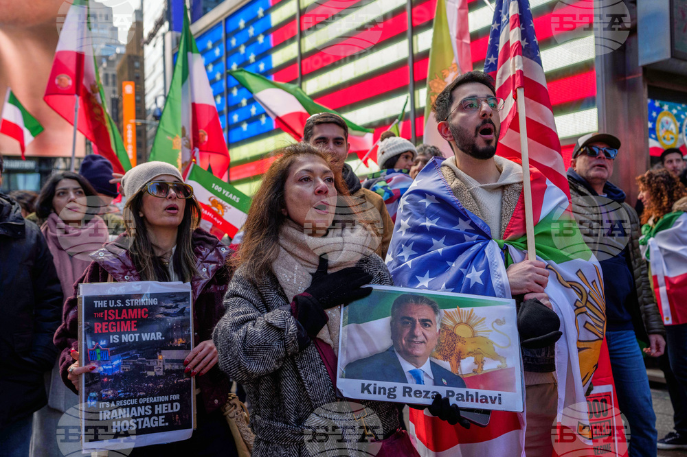 Iran US Israel Protests