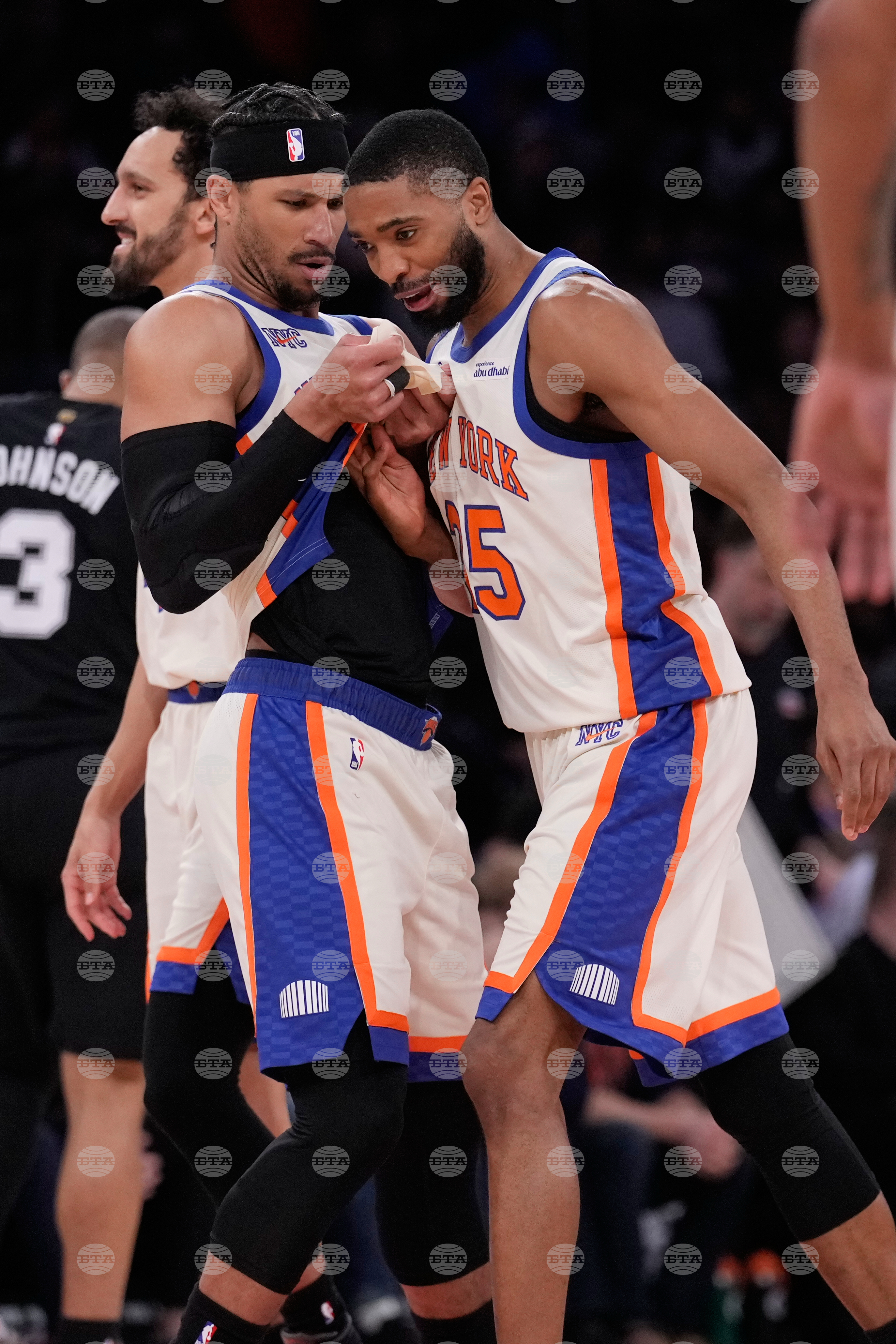 Spurs Knicks Basketball