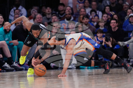 Spurs Knicks Basketball