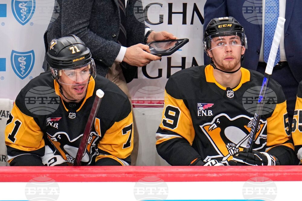 Golden Knights Penguins Hockey