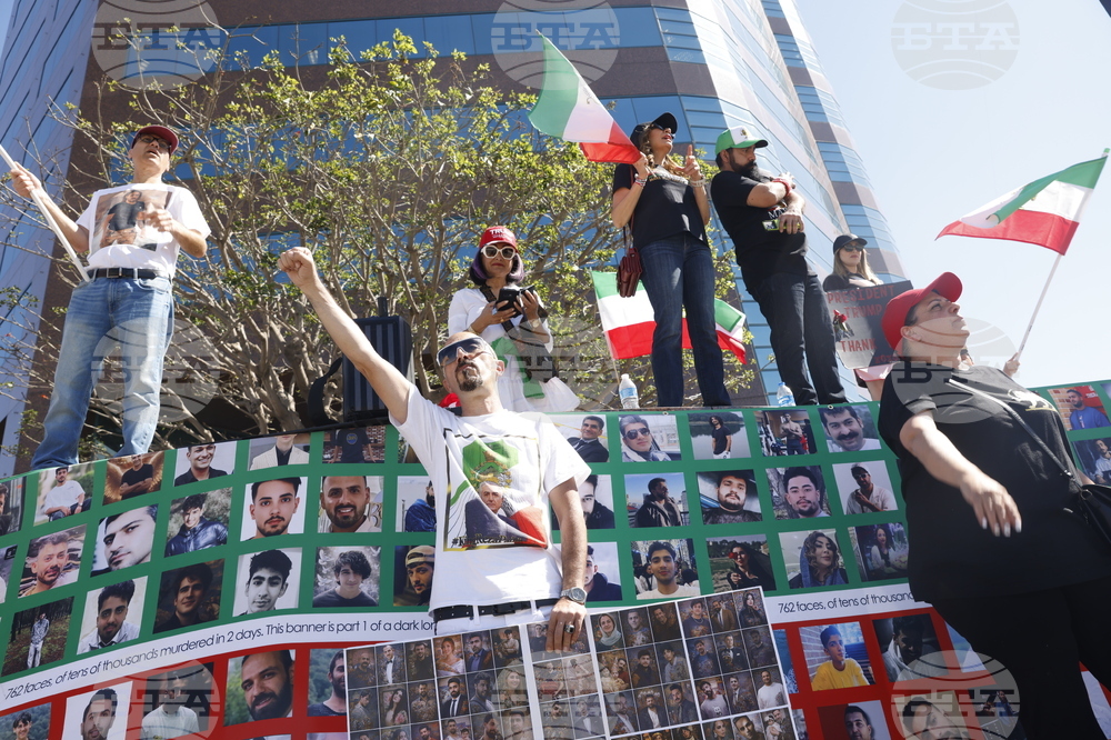 Iran US Israel Protests