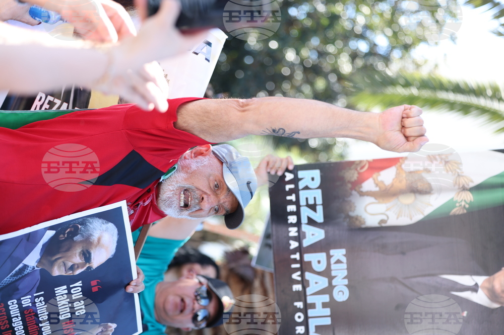 Iran US Israel Protests