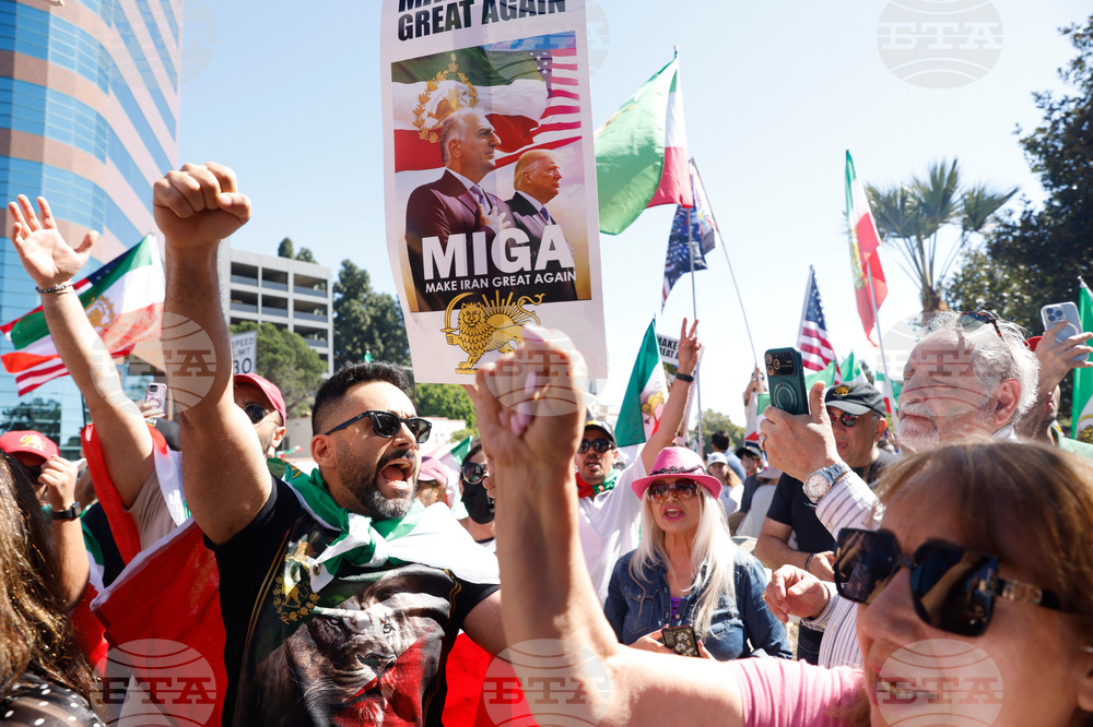 Iran US Israel Protests